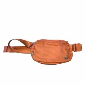 Lululemon Athletica Vibrant Orange Crossbody Bag